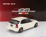 Motorhelix Honda Civic Ek9 Type R Mugen With Engine And Accessories 1999 1:18 Bílá