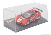 Edicola Ferrari 488 Gte 3.9l Turbo V8 Team Scuderia Corsa N 63 24h Daytona 2017 Christina Nielsen - Alessandro Balzan - Matteo Cressoni - Sam Bird 1:43 Red Black