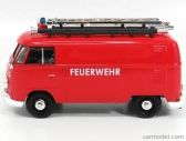 Motor-max Volkswagen T1 Type 2 Van Feuerwehr 1962 1:24 Red