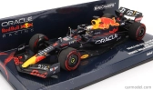 Minichamps Red bull F1 Rb18 Team Oracle Red Bull Racing N 1 Majster sveta Víťaz Emilia Romagna Taliansko Gp 2022 Max Verstappen 1:43 Matná modrá žltá červená