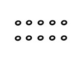 Gumový O-krúžok 3x1,6x0,7 mm (10)