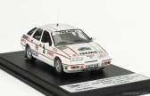 Trofeu Ford england Sierra Xr 4x4 N 5 Rally Švédsko 1987 Kalle Grundel - Terry Harryman 1:43 Biela červená