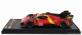 Bbr-models Ferrari 499p 3.0l Turbo V6 Team Ferrari Af Corse N 50 Launch Edition 2022 1:43 Červená žltá čierna