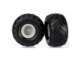 Traxxas kolo 1.5/2.2", disk šedý, pneu Terra Groove (pár)