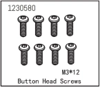 Button Head Screw M3*12 (8)