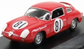 Najlepší model Fiat Abarth 750 N 81 Record Monza Scca National Cumberland 1959 Duncan 1:43 Red