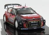 Ixo-models Citroen C3 Wrc Abu Dhabi N 10 Rally Portugalsko 2018 K.meeke - P.nagle 1:43 Červená sivá