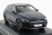 Spark-model Mercedes benz Cla-class Shooting Brake (x118) 2019 1:43 Denim Blue Met