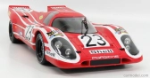 Norev Porsche 917k Team Salzburg N 23 Víťaz 24h Le Mans 1970 H.herrmann - R.attwood 1:12 Červená biela