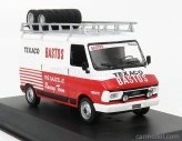 Ixo-models Fiat 242 Van Team Tre Gazzelle Bastos Texaco Rally Assistance 1984 1:43 Bílá Červená