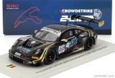 Spark-model Porsche 911 992 Gt3 R 4.2l Team Schumacher Clrt N 22 24h Spa 2024 Ayhancan Guven - Laurin Heinrich - Dorian Boccolacci 1:43 Black Gold
