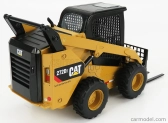 Dm-models Caterpillar Cat272d Ruspa Gommata - Skid Steer Loader 1:16 Žlutá Černá