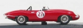 Najlepší model Jaguar E Type Spider N 27 Riverside 1961 Krause 1:43 Red