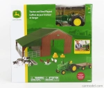 Britains John deere 4020 Traktor 1968 se zvířaty a farmou 1:32, zelená