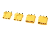 Konektor zlacený MR-30PB s krytem (2 páry)
