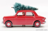 Rio-models Fiat 1100/103 1954 - Christmas Edition 2020 - Con Babbo Natale - With Figure Santa Claus 1:43 Red