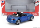 Newray BMW Z4 Spider Cabriolet Open 2009 1:24 Blue