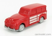 Officina-942 Fiat 1100 Bl Giardinetta Metallica Carrozzeria Monterosa 1958 1:76 Červená slonovina
