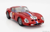 Kyosho Ferrari 250 Gto 3.0l V12 Coupe Team Pierre Noblet N 19 1:18, červená