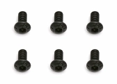 M3x0,5x6mm Imbusový šroub s kulatou hlavou, 10 ks.
