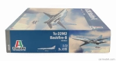 Italeri Tupolev Tu-22m2 Backfire-b Vojenské lietadlo 1975 1:72 /