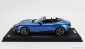 Bbr-models Ferrari Roma Spider Open 2020 - Con Vetrina - With Showcase 1:18 Blu Corsa - Modrá Met