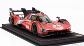 Bbr-models Ferrari 499p 3.0l Turbo V6 N 24 Modificata Launch Version 2023 - Con Vetrina - With Showcase 1:18 Červená Bílá Černá