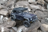 RC auto DF-4S crawler, černá