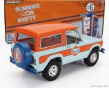 Greenlight Ford usa Bronco Open Gulf 1966 1:24 Svetlo modrá oranžová