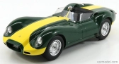 Matrix modely v mierke 1:18 Jaguar Lister 1958 Zeleno-žltá