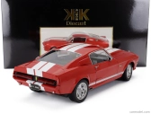 Kk-scale Ford usa Mustang Shelby Gt500 Eleanor Coupe 1967 1:12 červená biela
