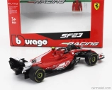 Bburago Ferrari F1  Sf-23 Team Scuderia Ferrari N 55 Las Vegas Usa Gp 2023 Carlos Sainz 1:43 Červená Bílá Černá