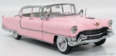 Greenlight Cadillac Fleetwood Series 60 1955 - Personal Car Elvis Presley 1:18 Růžová Bílá