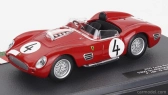 Edicola Ferrari 250tr Testa Rossa Spider N 4 1000km Nurburgring 1959 Phil Hill - Olivier Gendebien 1:43 Červená biela