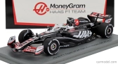Spark-model Haas F1 Fw24 Team Moneygram Haas N 50 Azerbaijan Gp 2024 Oliver Bearman 1:43 Black White