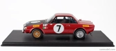 Topmarques Lancia Fulvia Hf 1600 Coupe (night Version) N 7 2nd Rally Acropolis 1972 Simo Lampinen - Bo Reinicke 1:12 Červená Bílá