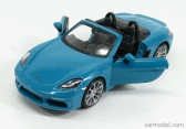 Bburago Porsche 718 Boxster 1:24 modrá