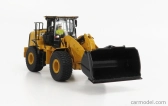 Dm-models Caterpillar Cat950m Ruspa Gommata - Scraper Tractor Wheel Loader 1:50 Žlutá Černá