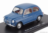 Edicola Fiat 600d 1-series 1960 - Con Vetrina - With Showcase 1:24 Blue