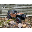 RC auto DF-4S PRO Crawler 313mm 1:10, hnědá
