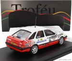 Trofeu Ford england Sierra Xr 4x4 (nočná verzia) N 12 Rally National Breakdown 1987 Phil Collins - Brian Thomas 1:43 Biela červená