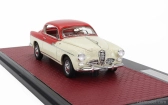 Matrix modely v mierke Alfa romeo 1900 Super Boano Primavera 1955 1:43 Biela červená