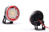 22 mm bodové svetlá PRO s kovovým držiakom (2 ks)
