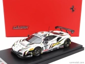 Looksmart Ferrari 488 Gt3 Evo 3.9l Turbo V8 Team Iron Lynx N 51 9. 24h Spa 2022 James Calado - Miguel Molina - Nicklas Nielsen 1:43 Biela čierna