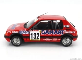 Solido Peugeot 205 1.6 Gti N 132 Rally Montecarlo 1986 Francois Delecour - Anne Chantal Pauwels 1:18 Červená