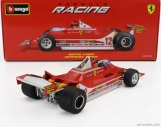 Bburago Ferrari F1  312t4 N 12 Winner Watkins Glen Gp Usa (with Pilot Figure And Rain Wheels) 1979 Gilles Villeneuve 1:18 Red