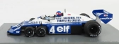 Spark-model Tyrrell F1  P34 Elf N 4 2nd Canada Gp 1977 P.depailler 1:18 Modrá Bílá