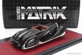 Matrix scale models Bugatti Type 57c Cabriolet Van Vooren 1939 1:43, černá