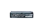 HV Ultra LCG Modified Shorty GRAPHENE-4.2 5500mAh Hardcase aku - 7.6V LiPo - 130C/65C