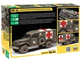 Zvezda Dodge Wc54 4x4 Truck Military Ambulance 1944 1:35 /